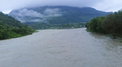 यी ६ स्थानमा भयो भारी वर्षा, खतराको तह पार